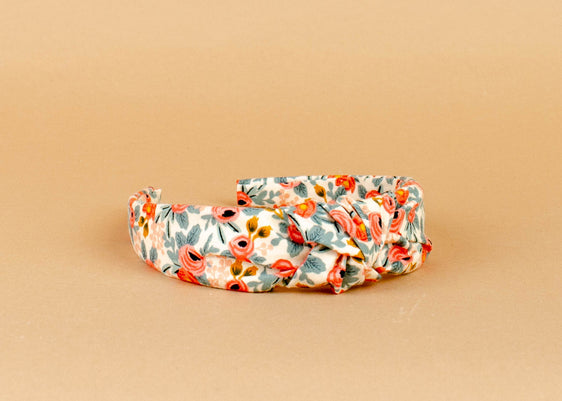 Knotted Fabric Headband - Clara