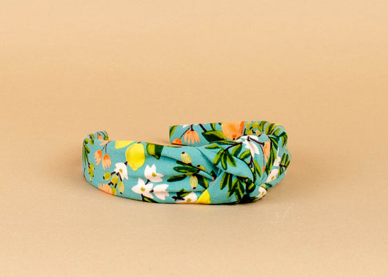 Knotted Fabric Headband - Georgia