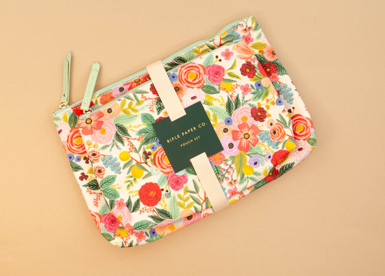 Rifle Paper Co. - Garden Party Pouch Set