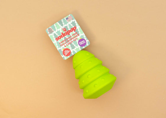 Busy Treat Dispenser Toy - Christmas Tree