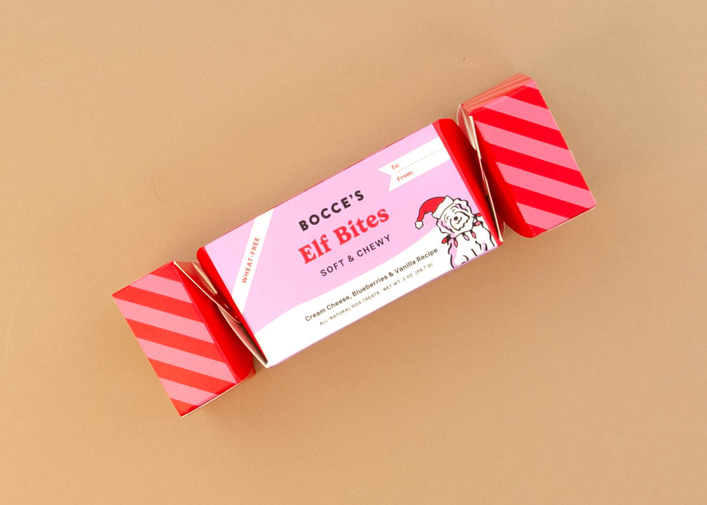 Elf Bites Cracker Treats Cream Cheese, Blueberries & Vanilla