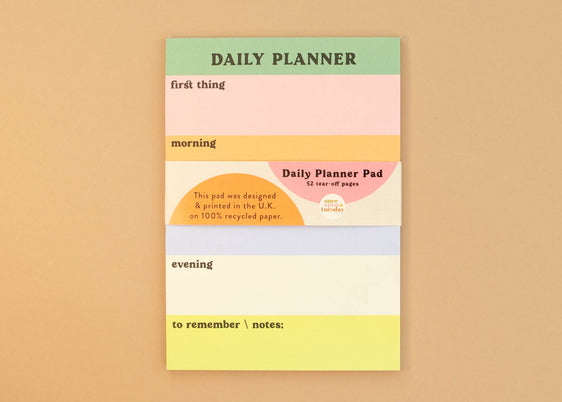 Daily Plan Pad - Rainbow