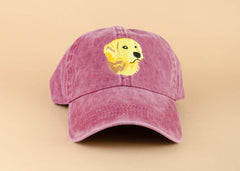 Golden Retriever Embroidered Baseball Cap