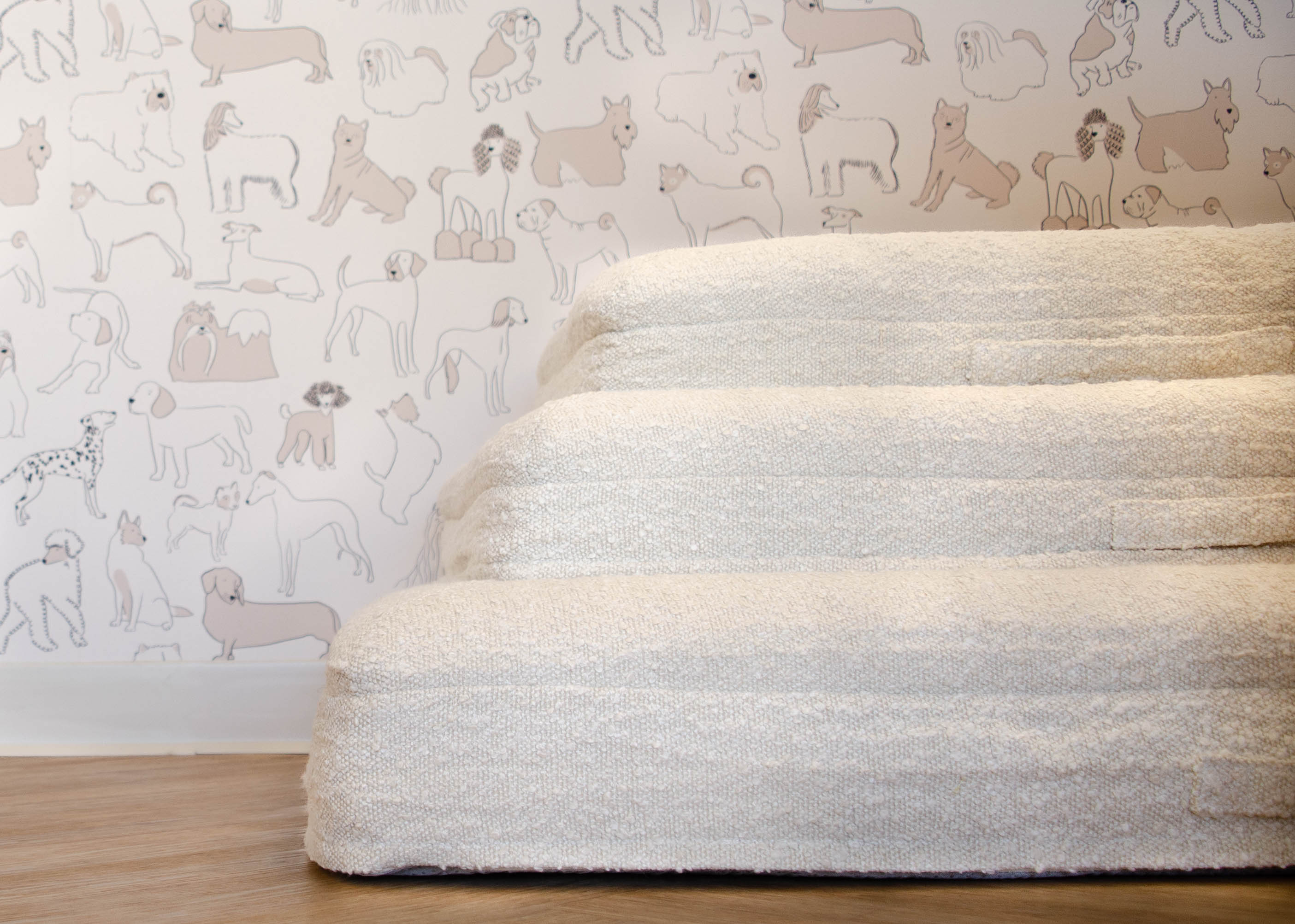 Luxe Boucle Dog Bed – PuddleJumperPups