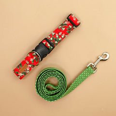 Treetop Polka Dot Leash