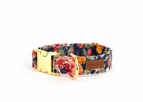 The Wild Rose Flannel Collar