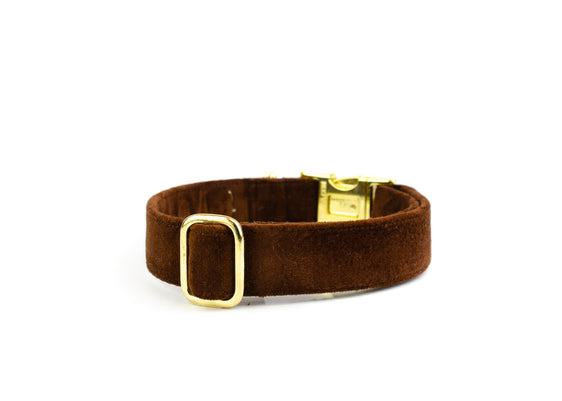 Collar - Chocolate Velvet