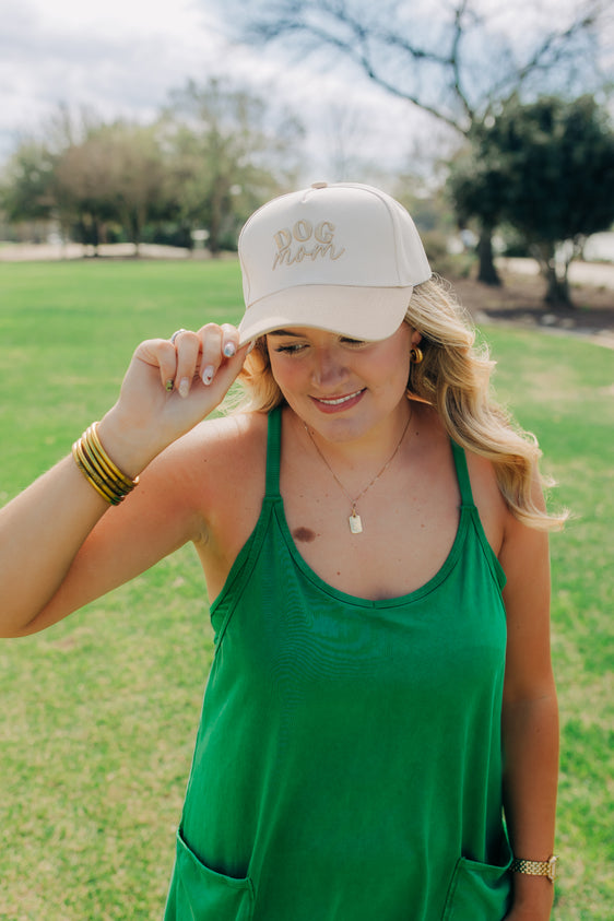Dog Mom Canvas Hat