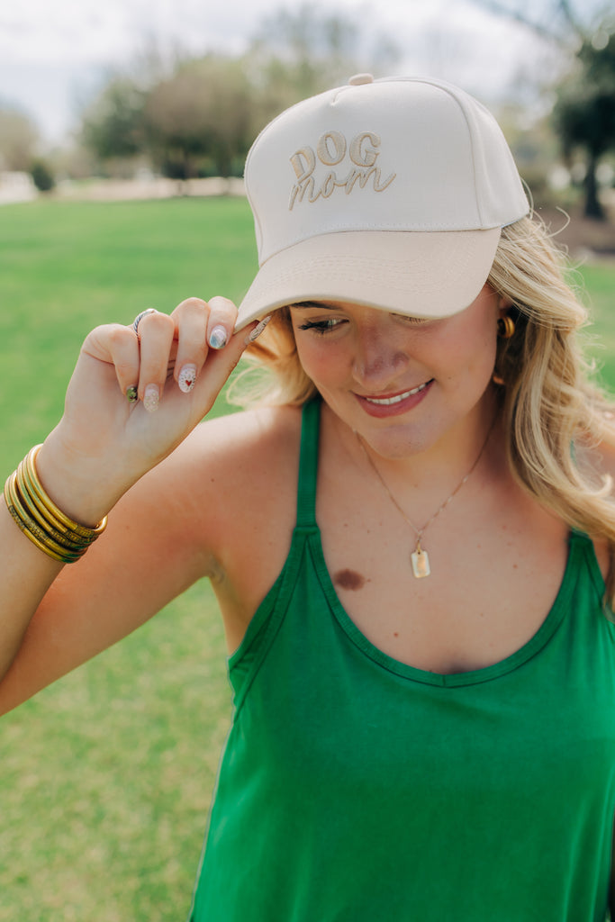 Dog Mom Canvas Hat