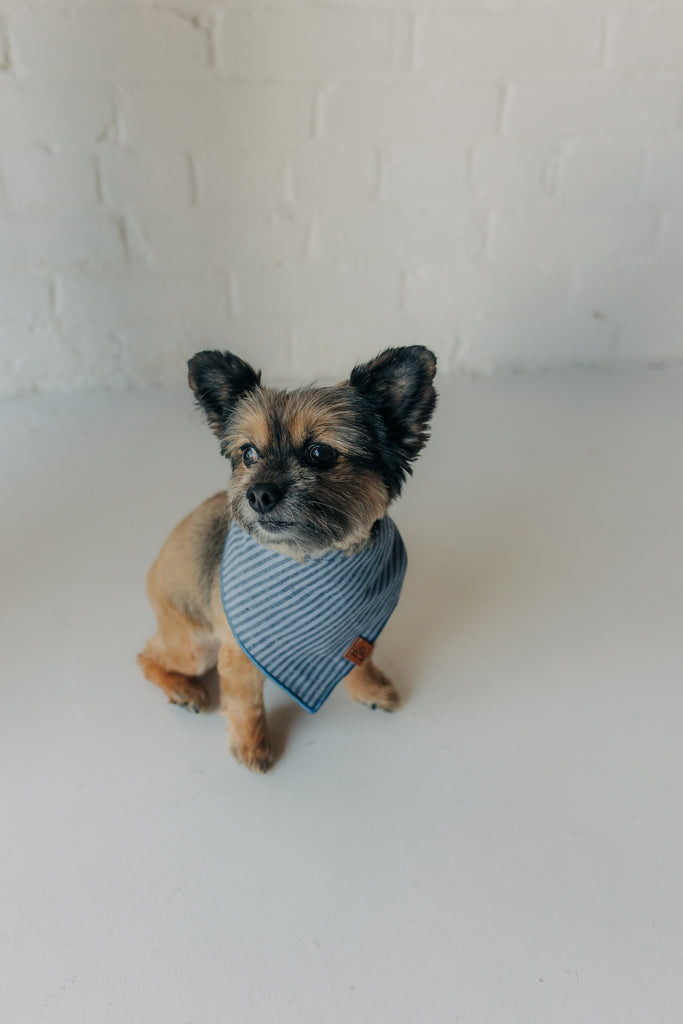 Linen Bandana - Marina