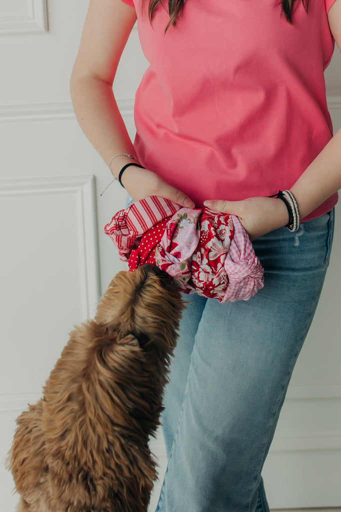 Red Polka Dot Headband
