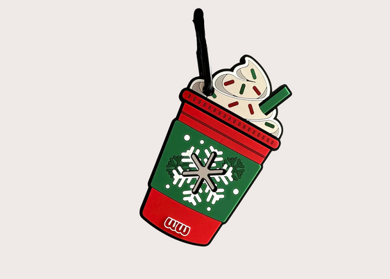 Poopy Loop Bag Holder - Peppermint Mocha