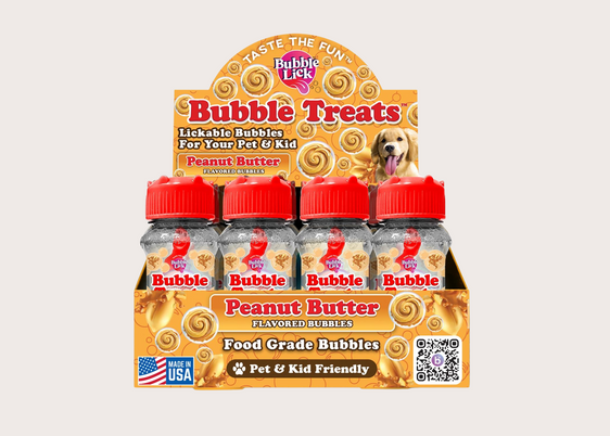 Bubbles for Dogs - Peanut Butter Flavored