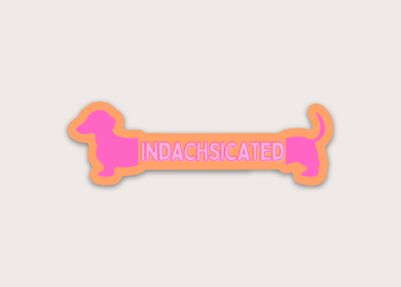 Sticker - Indachsicated