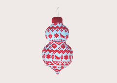 Holiday Ornament Squeaky Toy