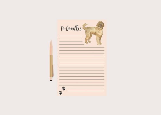 Watercolor Dog Notepad