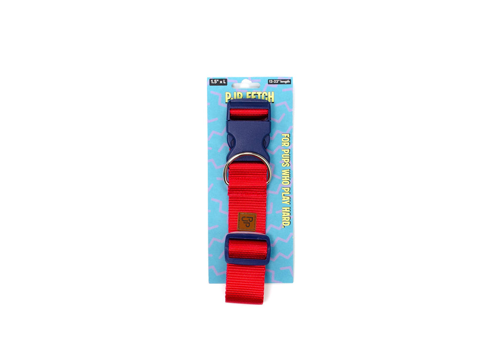 PJP Fetch Collar - Candy Apple