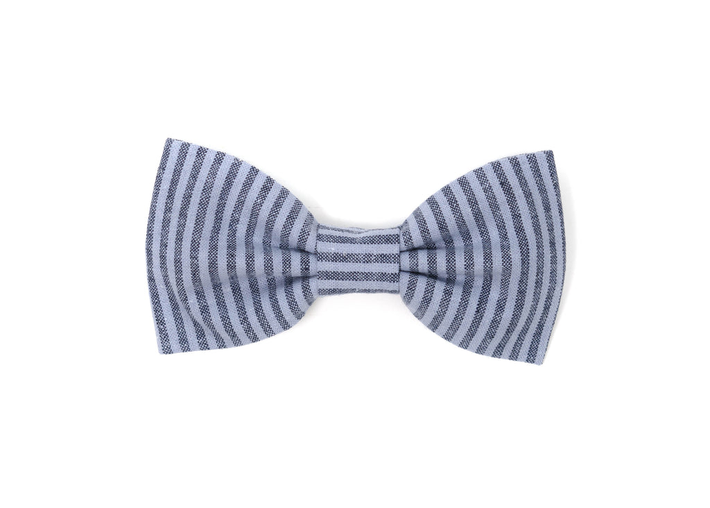 Linen Gentleman Bow - Marina
