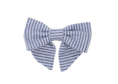 Linen Lady Bow - Marina