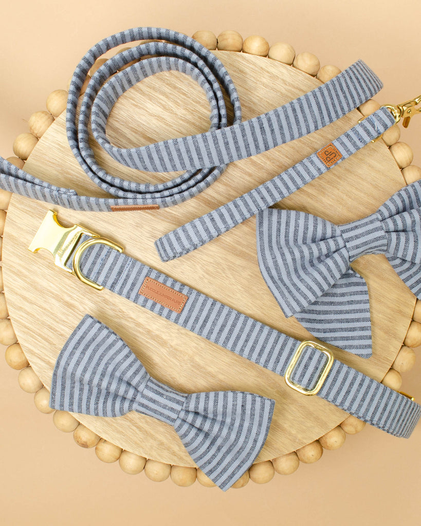 Linen Lady Bow - Marina