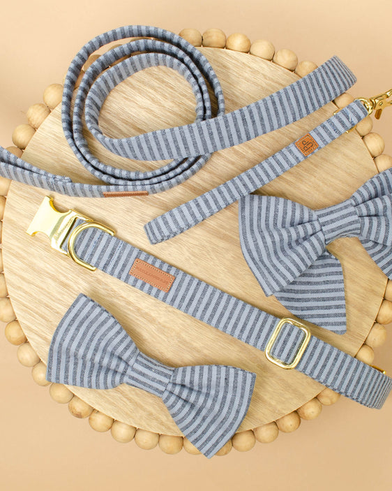 Linen Lady Bow - Marina