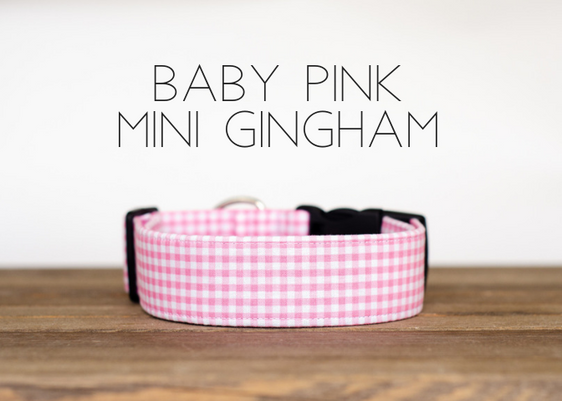 Baby Pink Mini Gingham