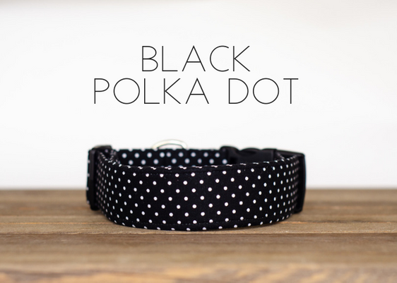 Black Polka Dot