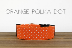 Orange Polka Dot