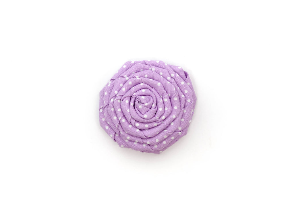 Lavender Polka Dot Flower