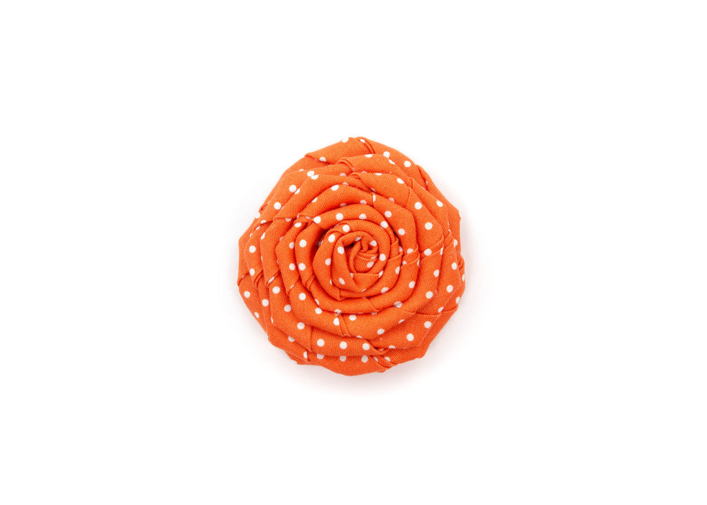 Orange Polka Dot Flower