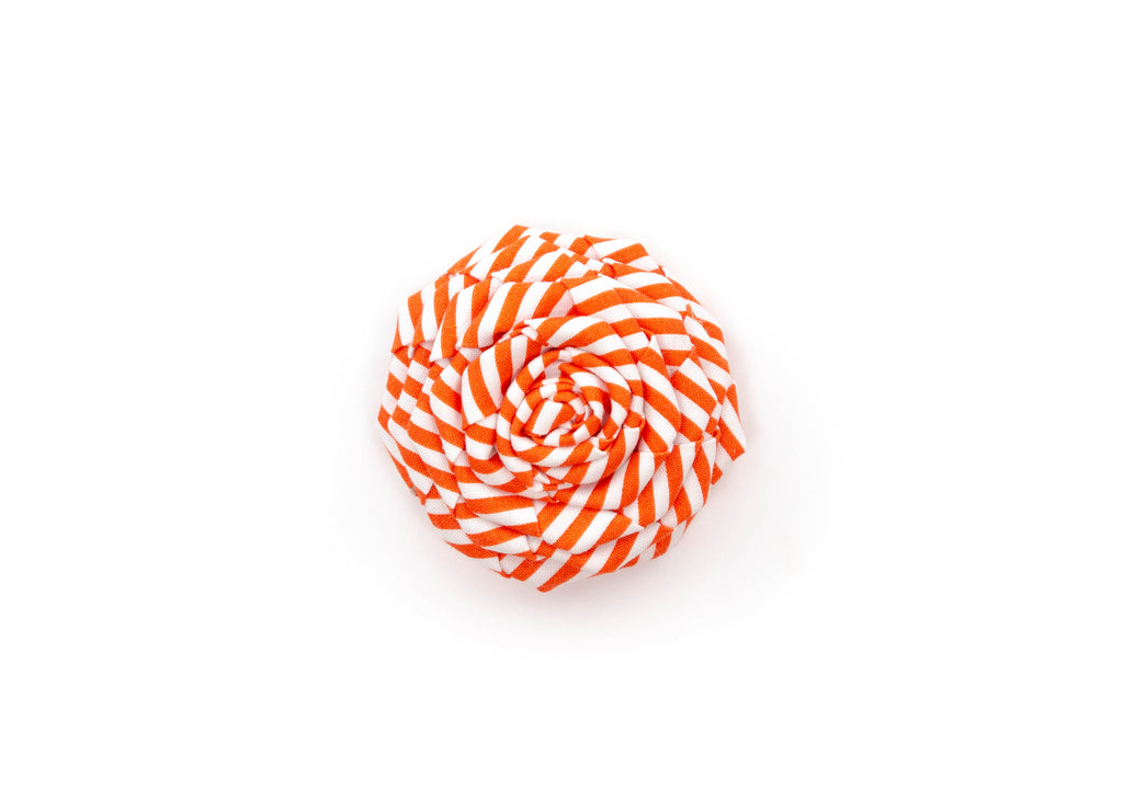 Orange Stripe Flower