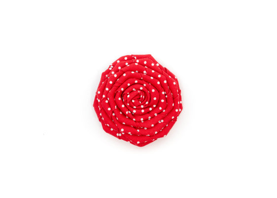 Red Polka Dot Flower