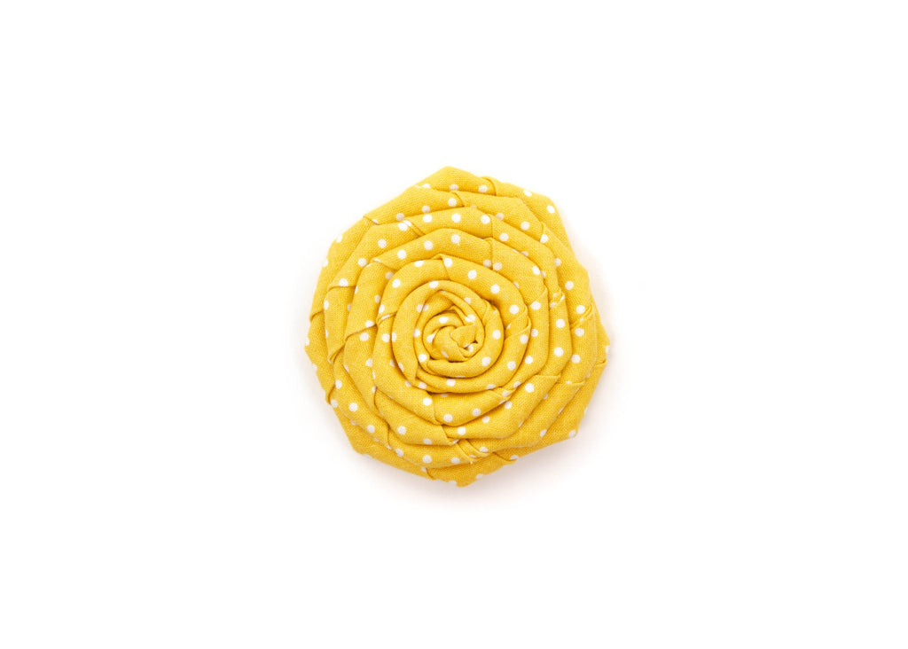 Yellow Polka Dot Flower