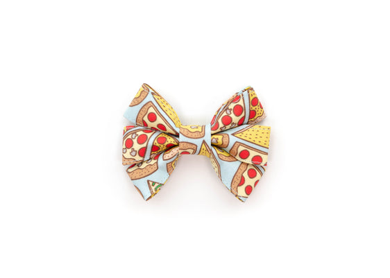 Pizza! Girly Bow