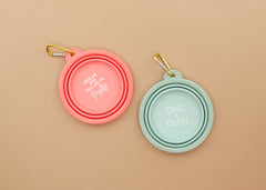Collapsible Bowl - Feed Me & Tell Me I'm Pretty