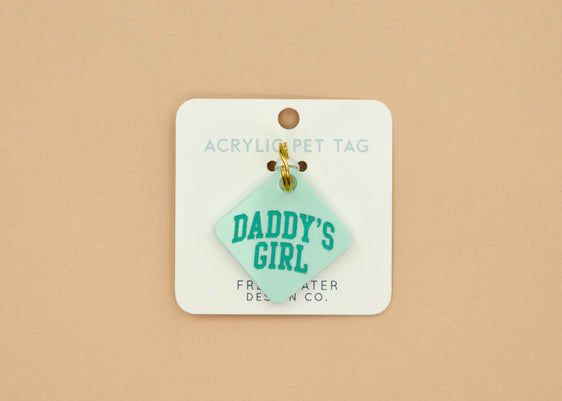 Acrylic Dog Tag - Daddy's Girl