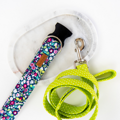 Lime Polka Dot