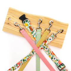 Coral Polka Dot Leash