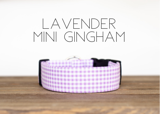 Lavender Mini Gingham