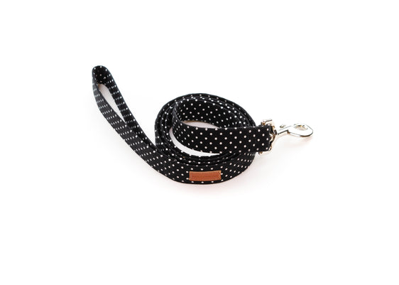 Black Polka Dot Leash