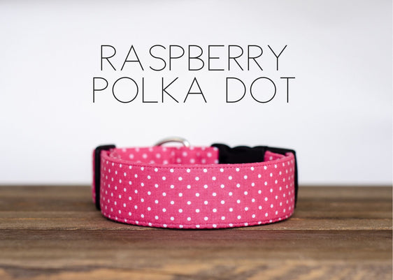 Raspberry Polka Dot