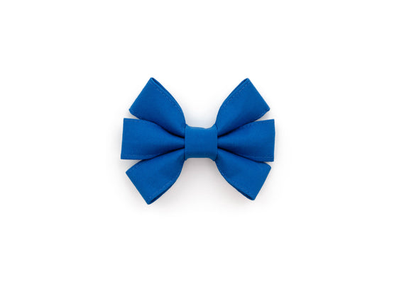Indigo Girly Bow