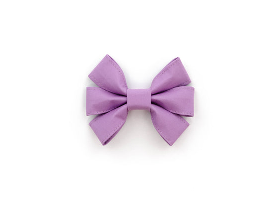 Lavender Girly Bow