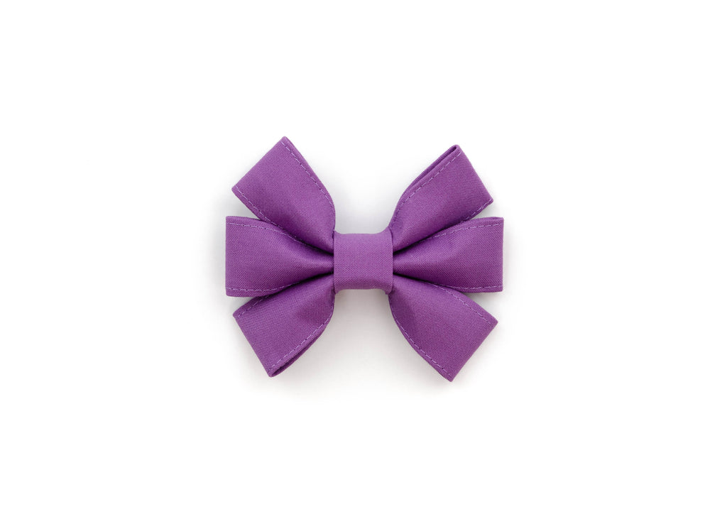 Violet Girly Bow