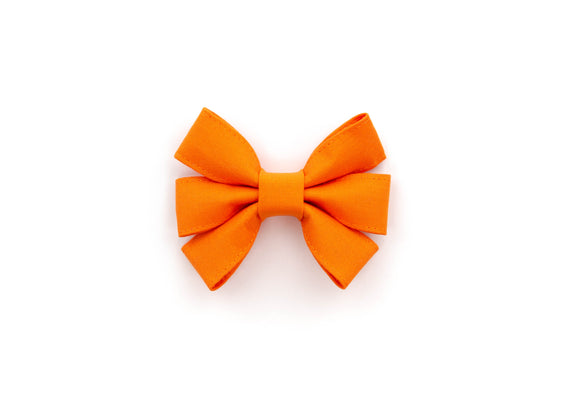 Orange Girly Bow