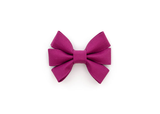 Magenta Girly Bow
