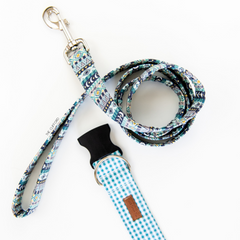Teal Mini Gingham
